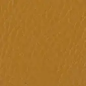 Tanned leather texture displaying a golden-yellow tone with interwoven lines and a matte finish, showing a natural grain pattern.